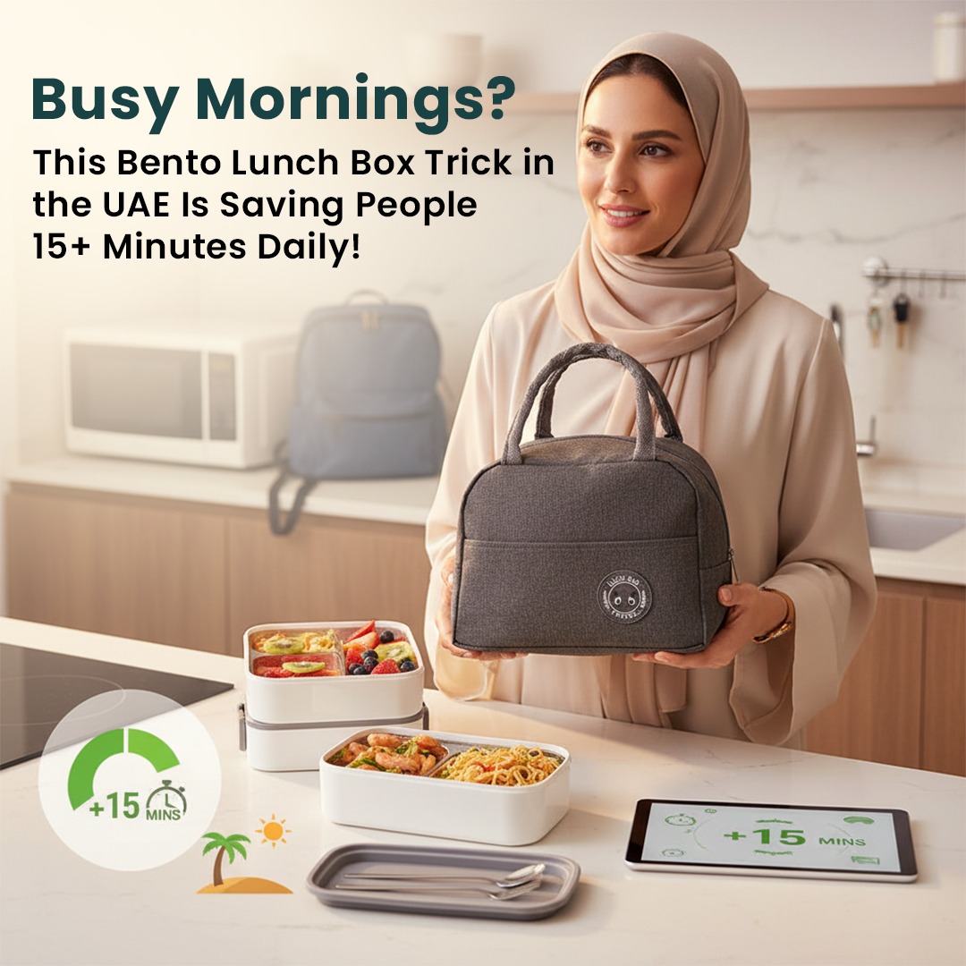 Busy Mornings? This Bento Lunch Box Trick in the UAE Is Saving People 15+ Minutes Daily!