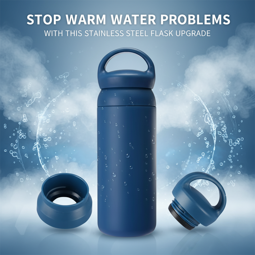 Stop Warm Water Problems with This Stainless Steel Flask Upgrade